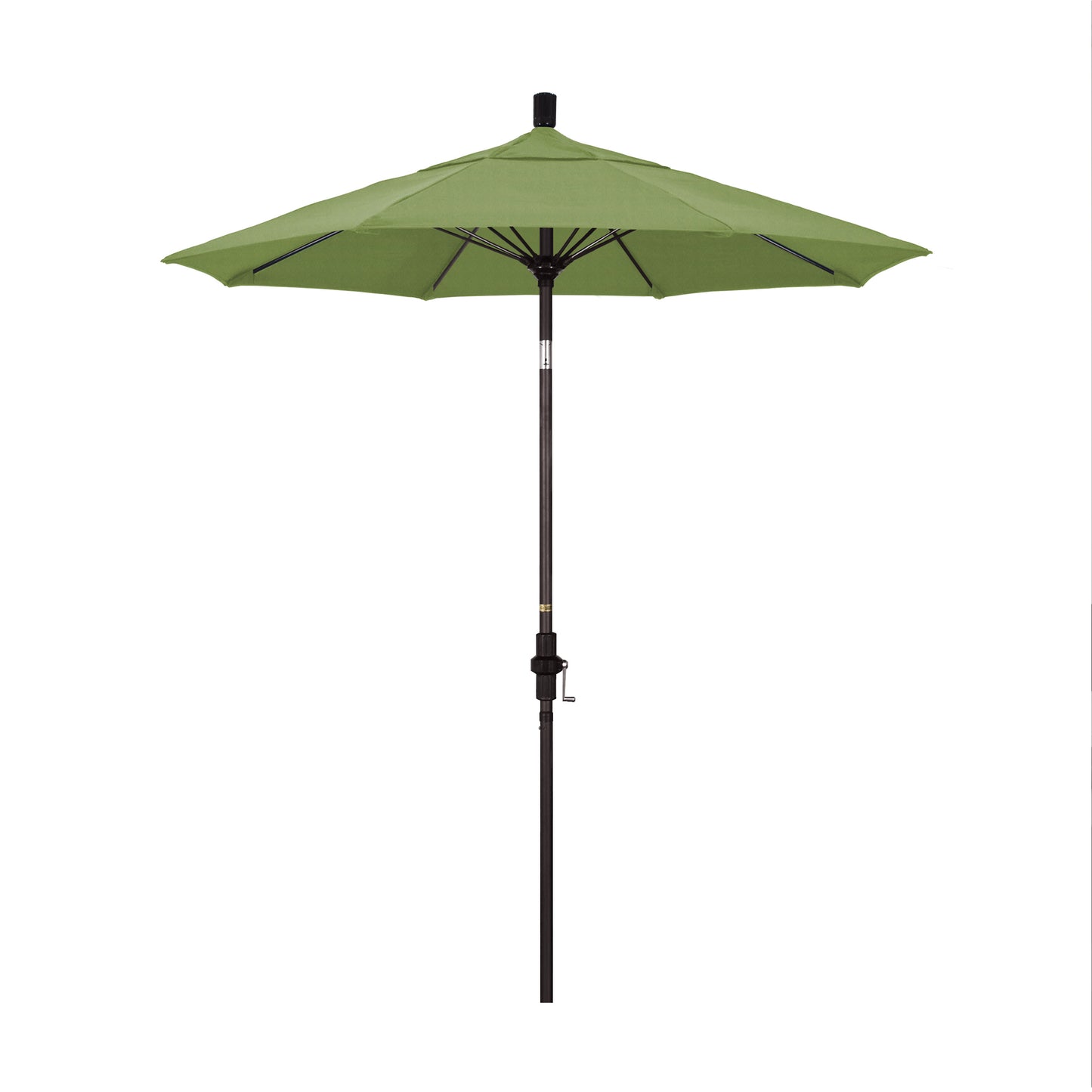 CasaFoyer 7.5' California Market Umbrella - Durable Aluminum Pole, Fiberglass Ribs, Collar Tilt Design - Extra-Large Canopy for Optimal Shade - User-Friendly & Long-Lasting