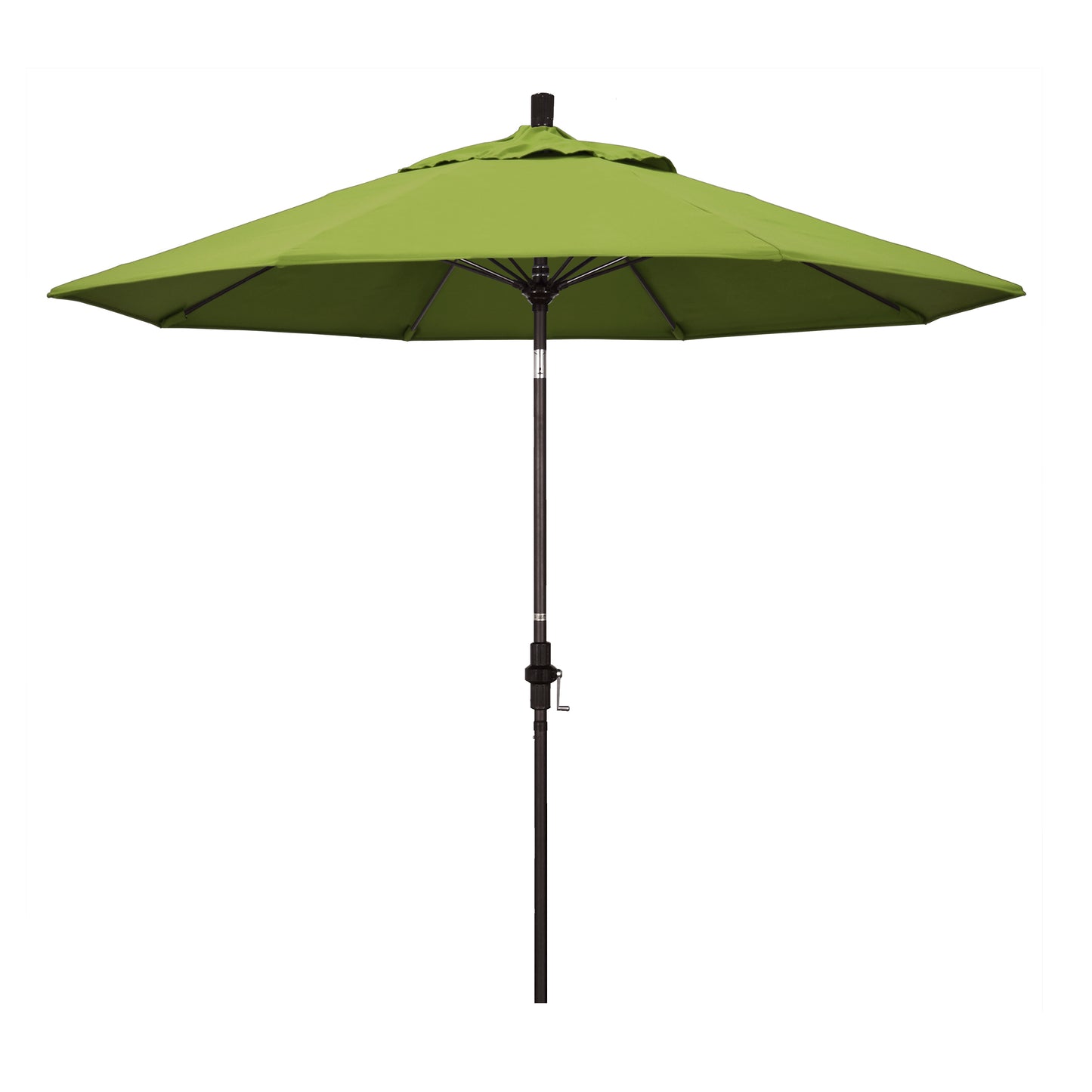 CasaFoyer Durable 9ft Fiberglass Frame Umbrella with Crank Lift & Infinity Tilt - Water-Repellent Fabric - Ideal for 48" Round Tables - Base Sold Separately