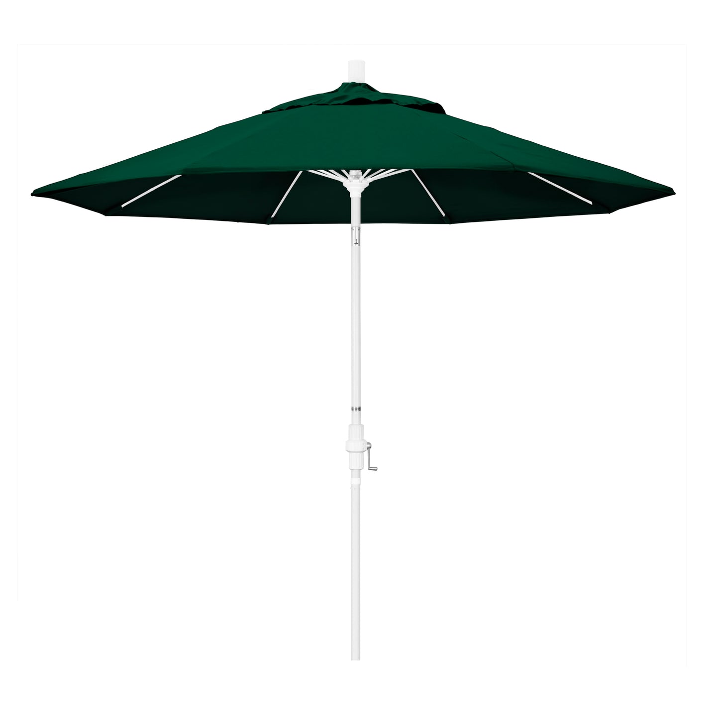 CasaFoyer 9' Fiberglass Frame Patio Umbrella with Crank Lift, Infinity Tilt, and Water-Repellent Fabric - Durable and Adjustable for Maximum Sun Protection