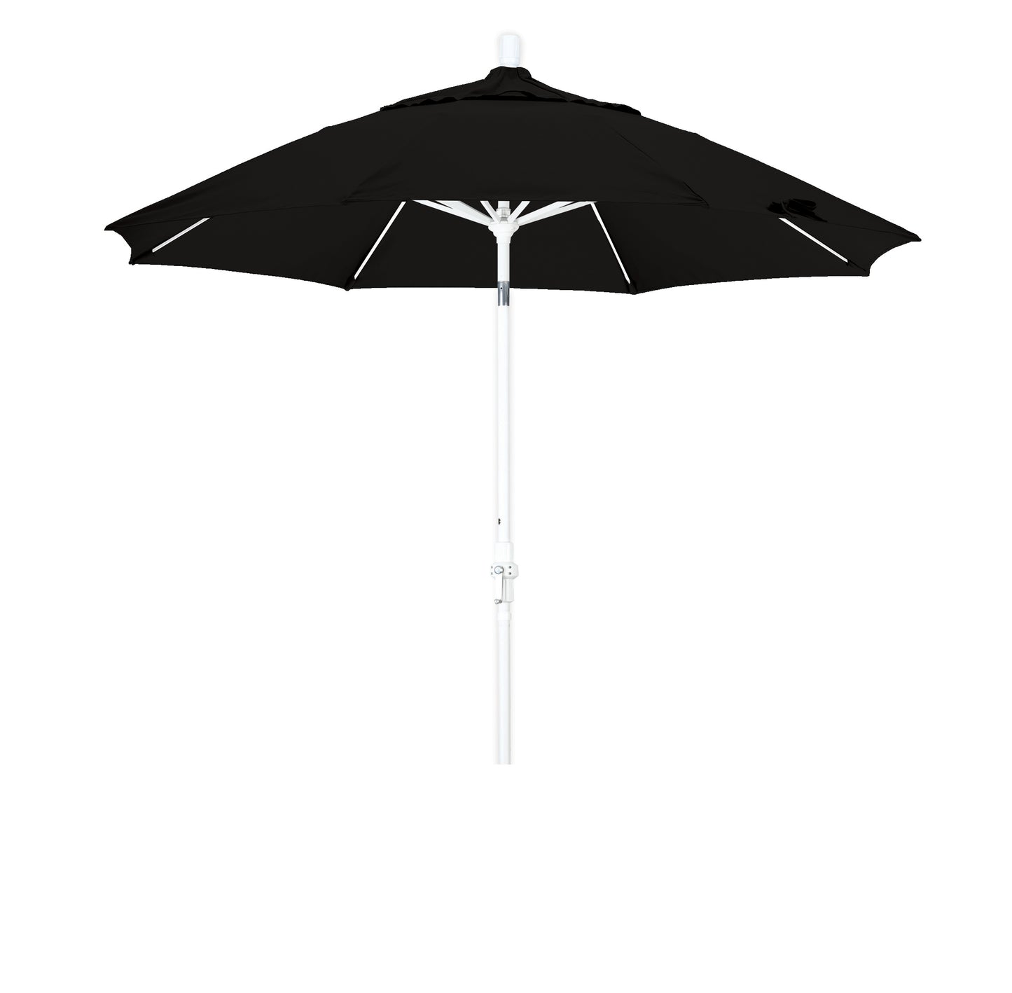 CasaFoyer 9' Durable Fiberglass Frame Umbrella with Water-Repellent Fabric, Crank Lift & Infinity Tilt - Ideal for Sun Protection & Easy Setup