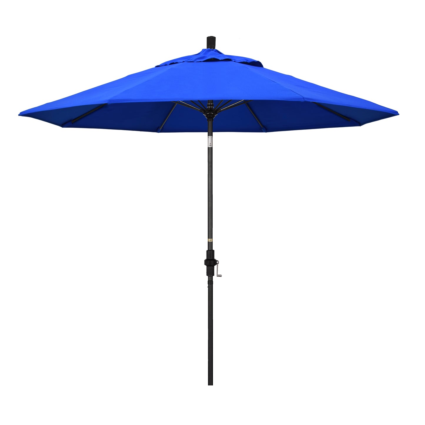 CasaFoyer 9' Fiberglass Frame Patio Umbrella with Water-Repellent Fabric, Crank Lift, and Infinity Tilt - Ideal for Sun Protection and Durability