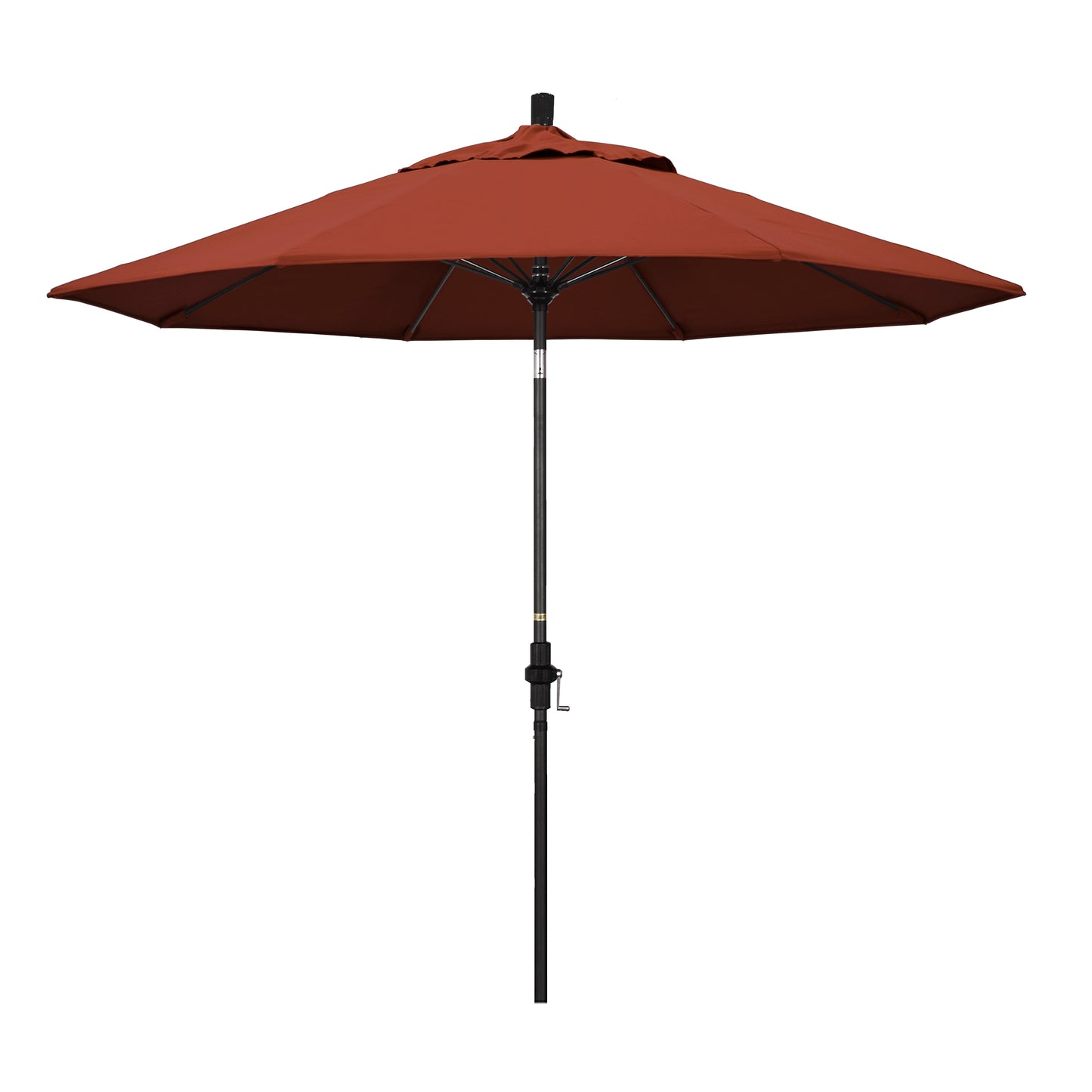 CasaFoyer 9' Durable Fiberglass Frame Umbrella with Water-Repellent Fabric, Crank Lift, and Infinity Tilt - Ideal for Patio Tables - Base Sold Separately