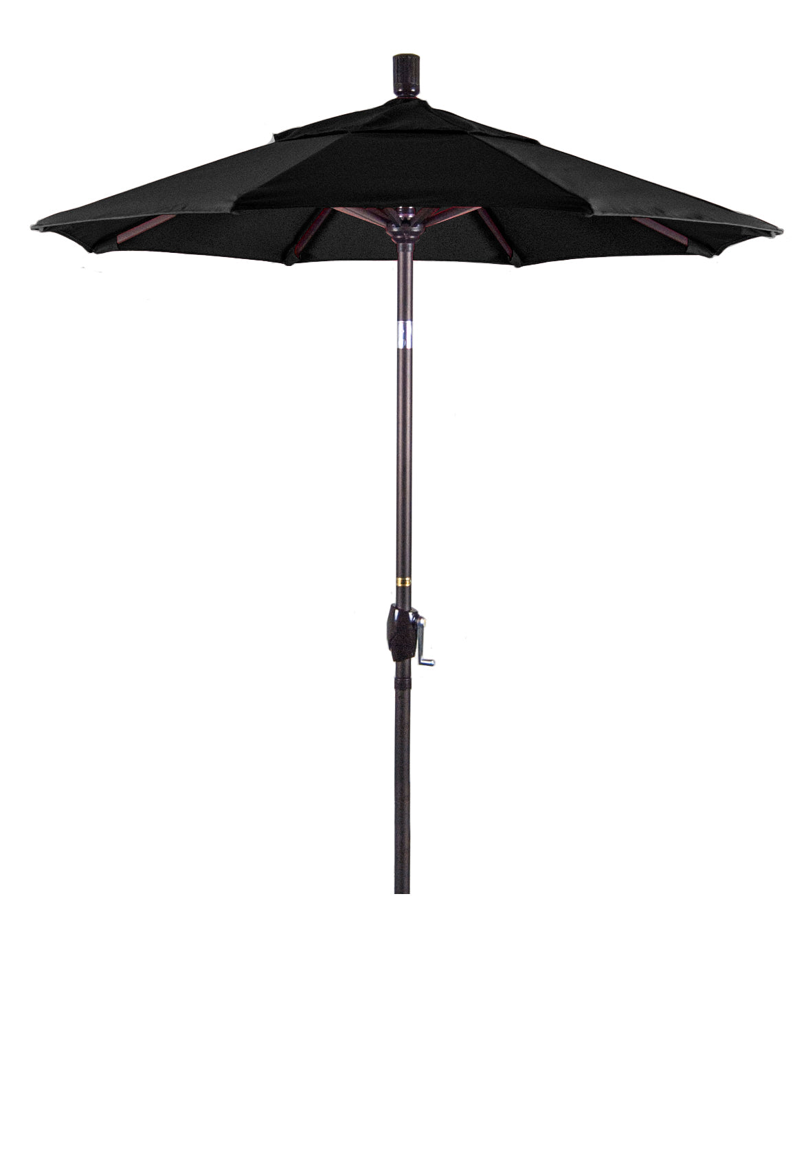 CasaFoyer 6ft California Umbrella - Aluminum Frame, Crank-to-Open, Push-to-Tilt, Easy to Use, Durable, Aesthetic Appeal