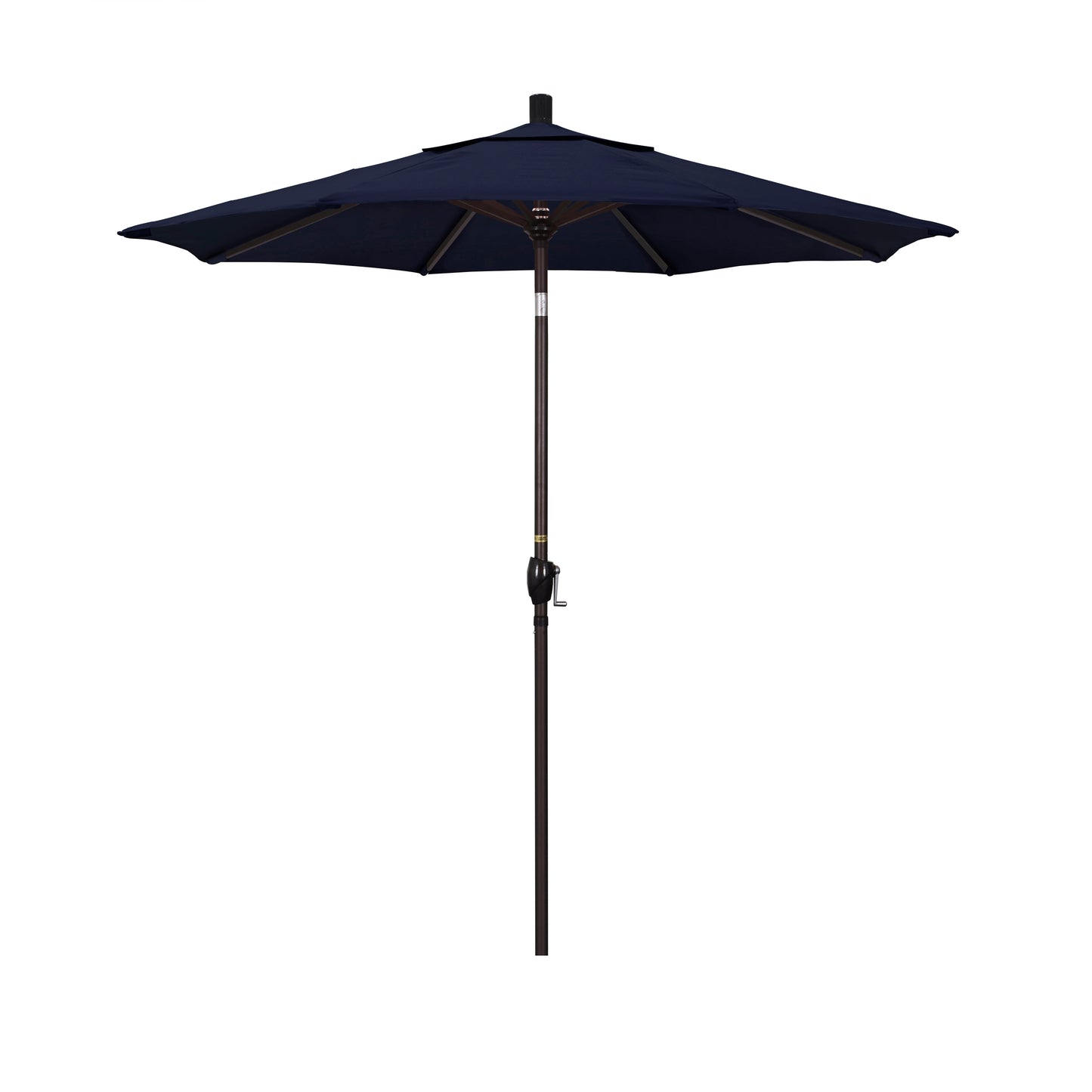 CasaFoyer 7ft California Umbrella - Stylish Market Design, Aluminum Frame, Crank-to-Open, Push-to-Tilt, Durable & User-Friendly