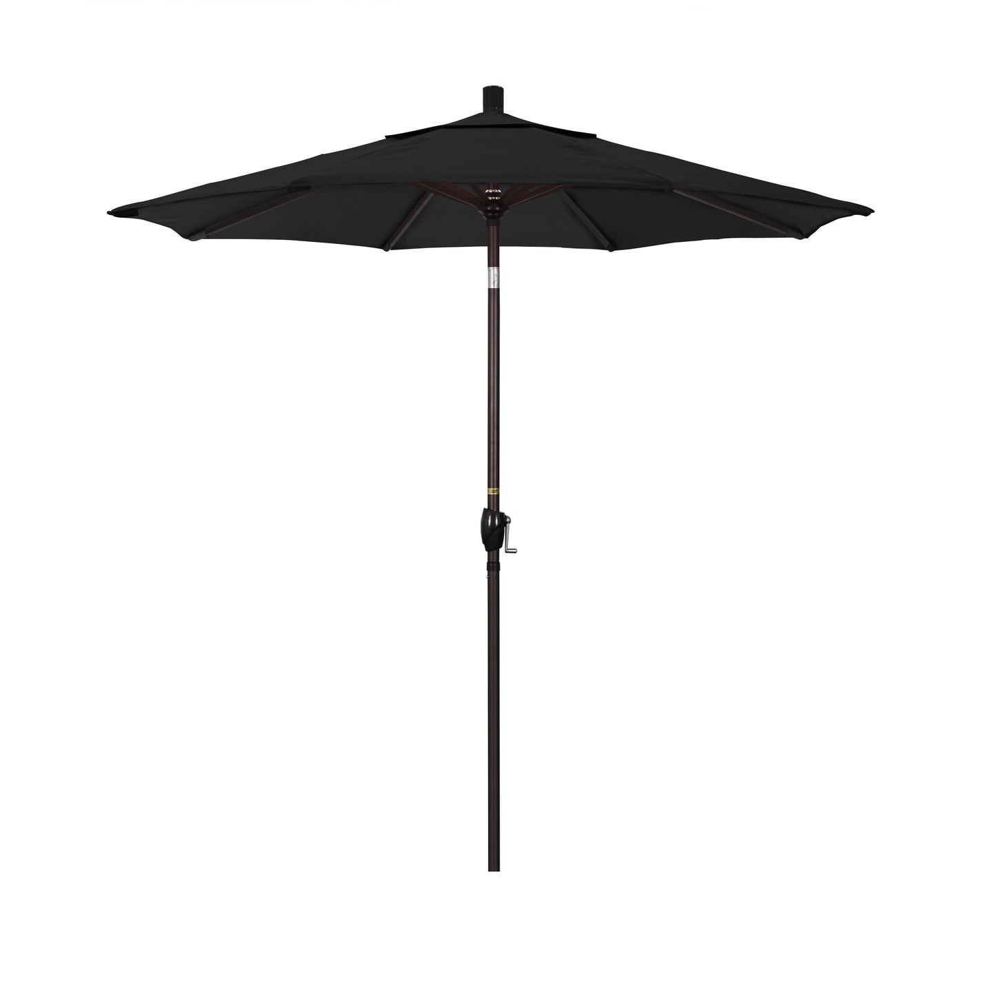 CasaFoyer 7ft California Umbrella - Stylish, Space-Saving Design with Crank & Push-Button Tilt. Easy to Use & Durable. Enjoy the Sun's Rays Effortlessly.