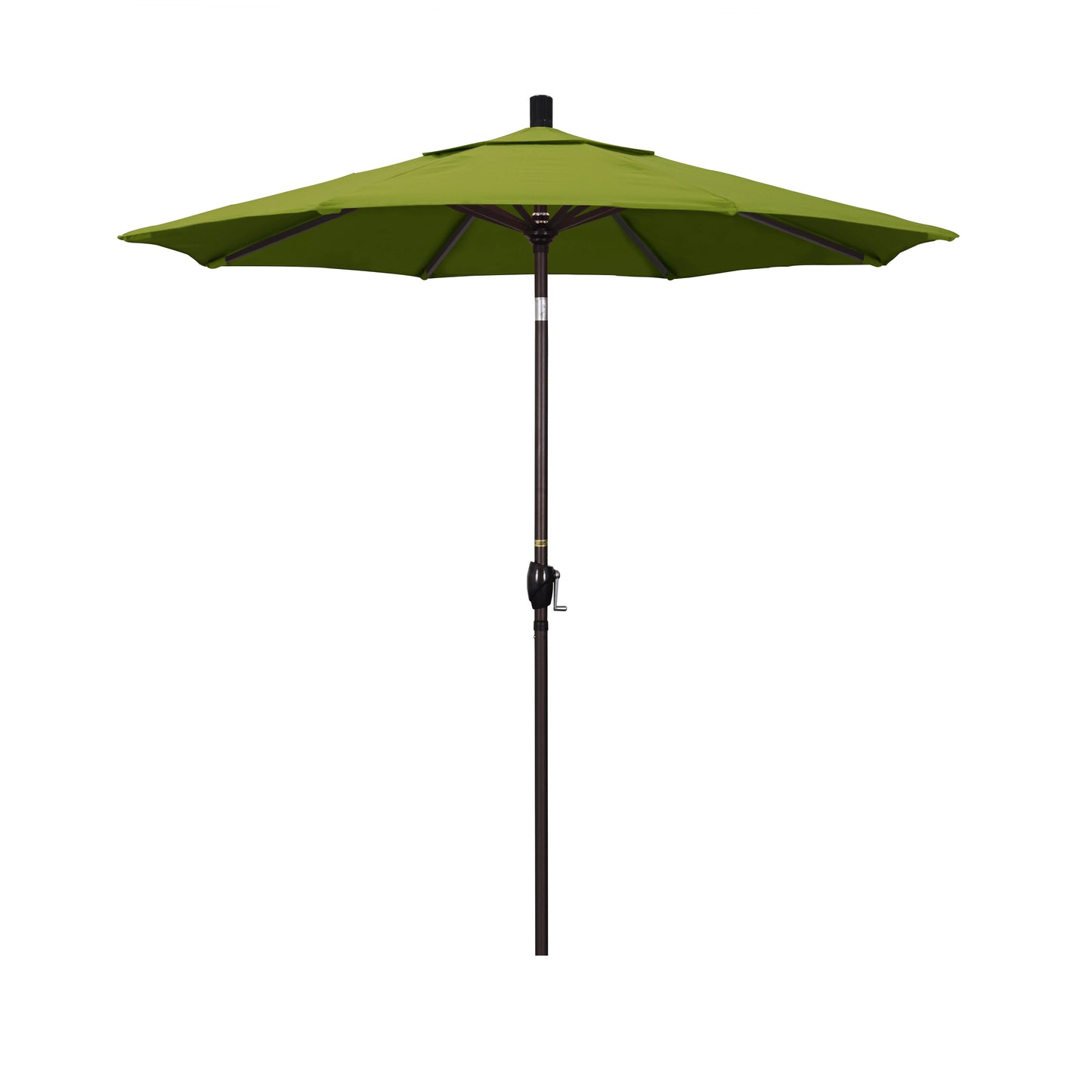 CasaFoyer 7ft California Umbrella - Classic Market Style with Crank-to-Open & Push-to-Tilt Design, Aluminum Frame, Optimal Shade, Residential Choice