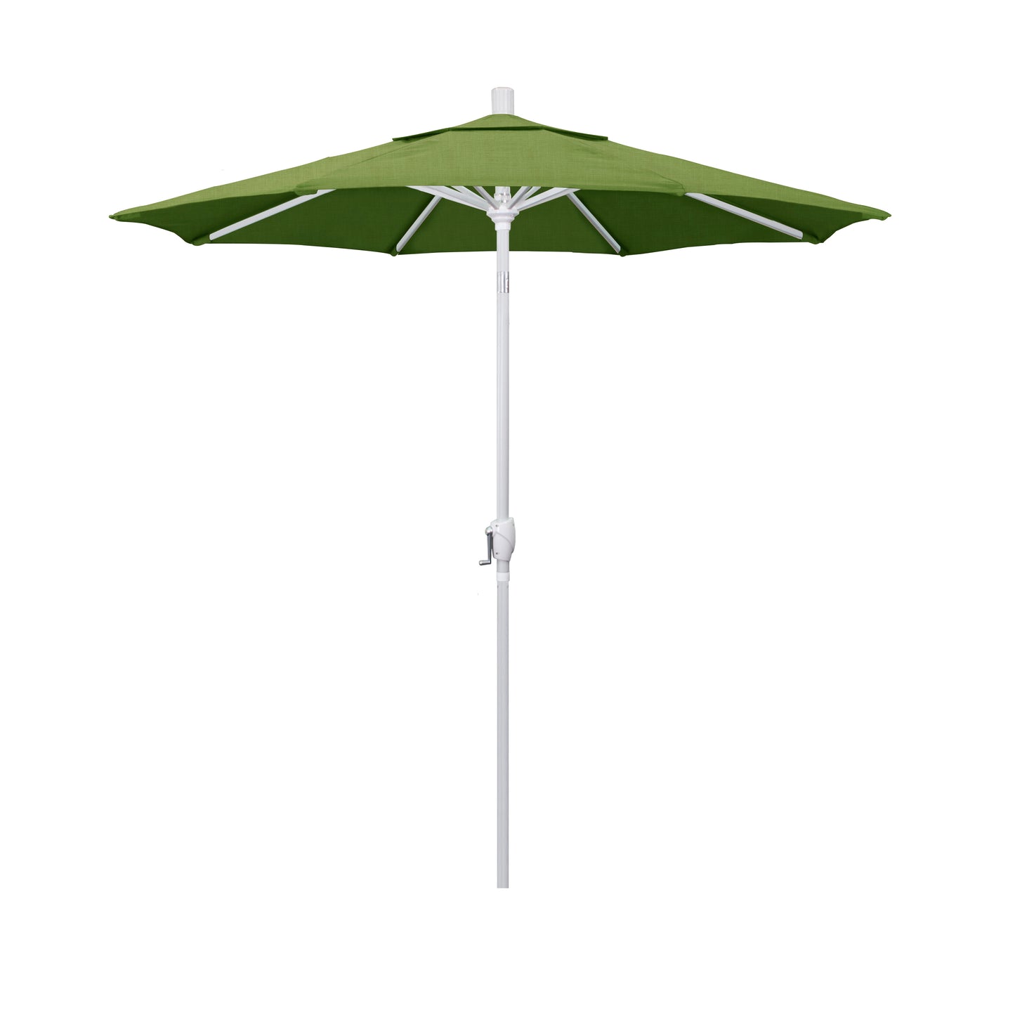 CasaFoyer 7ft California Umbrella - Aluminum Frame, Crank-to-Open, Push-to-Tilt, Easy Shade Adjustment, Residential Choice