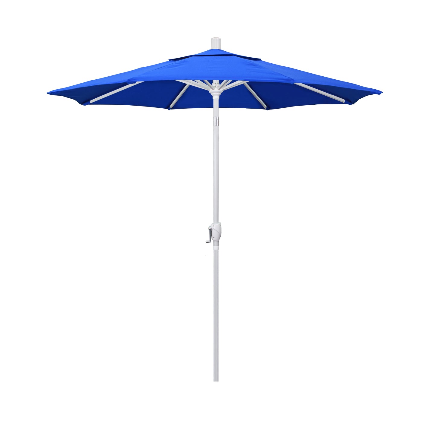 CasaFoyer 7ft California Umbrella - Stylish Market Design, Aluminum Frame, Crank-to-Open, Push-to-Tilt, Durable & User-Friendly.
