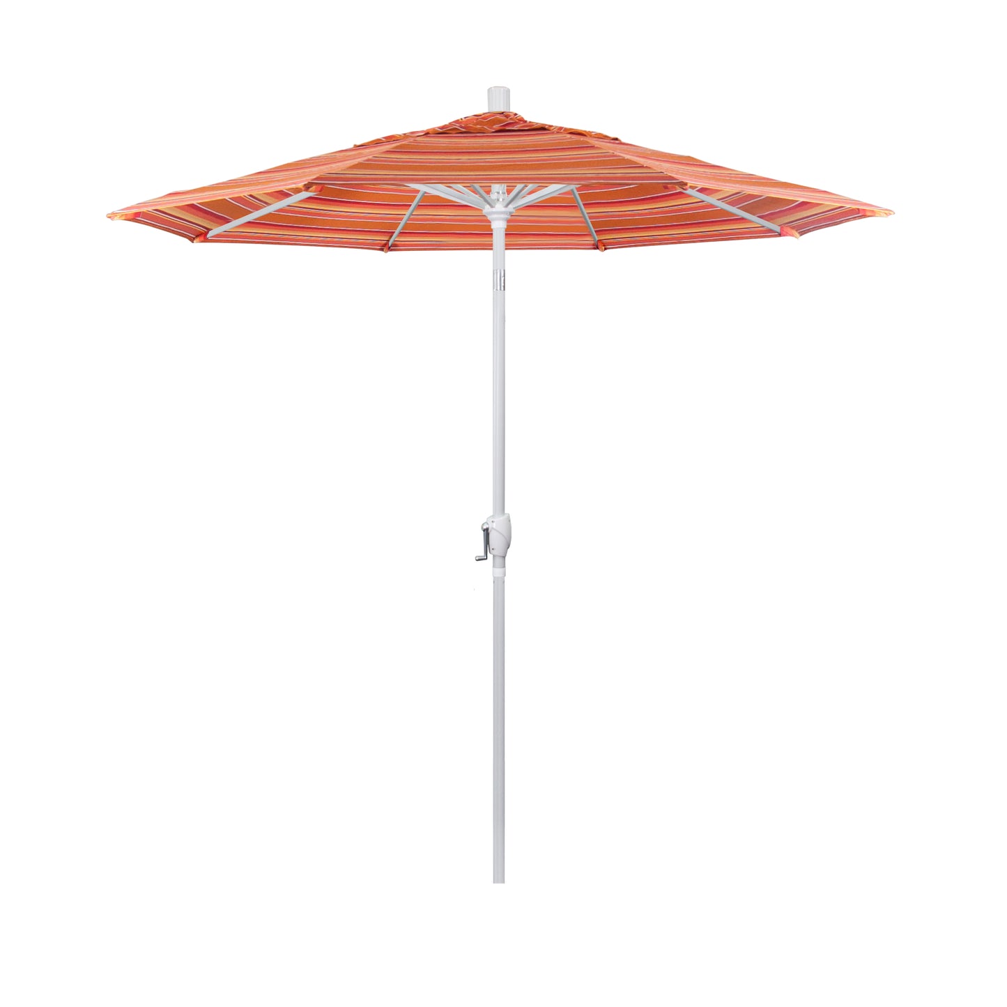 CasaFoyer 7ft California Umbrella Market Style - Aluminum Frame, Crank-to-Open, Push-to-Tilt, Durable Design, Easy Operation, Optimal Shade