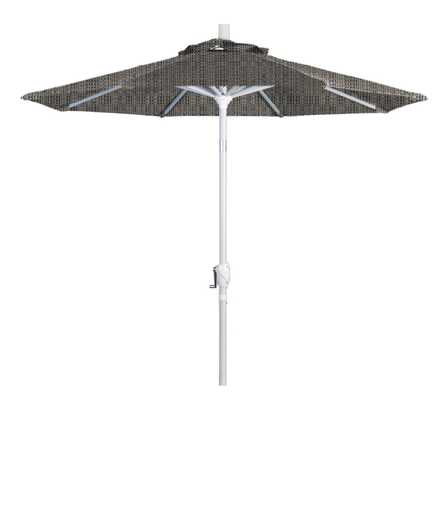 CasaFoyer 7ft California Umbrella - Classic Market Style with Crank-to-Open & Push-to-Tilt Design, Aluminum Frame, Durable & User-Friendly