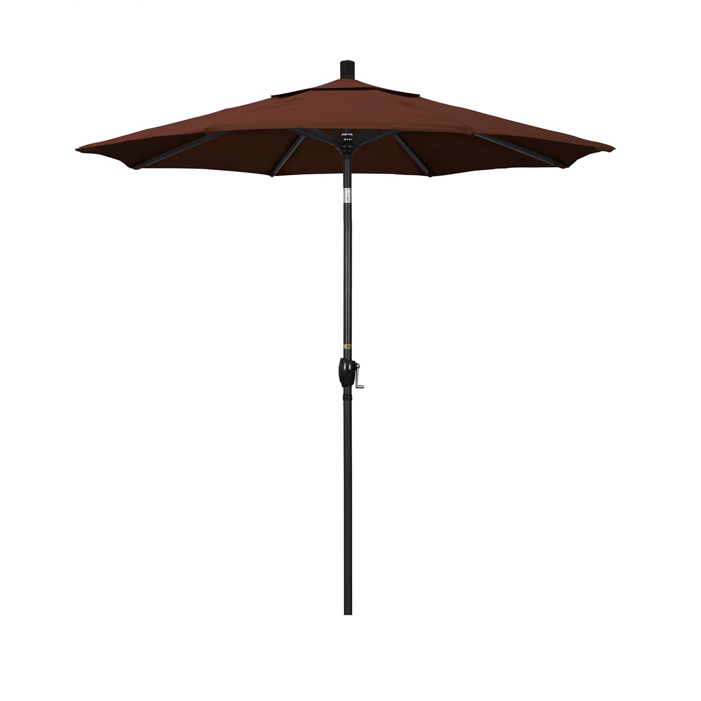 CasaFoyer 7ft California Umbrella - Classic Market Style, Aluminum Frame, Crank-to-Open & Push-to-Tilt Design, Easy Shade Adjustment