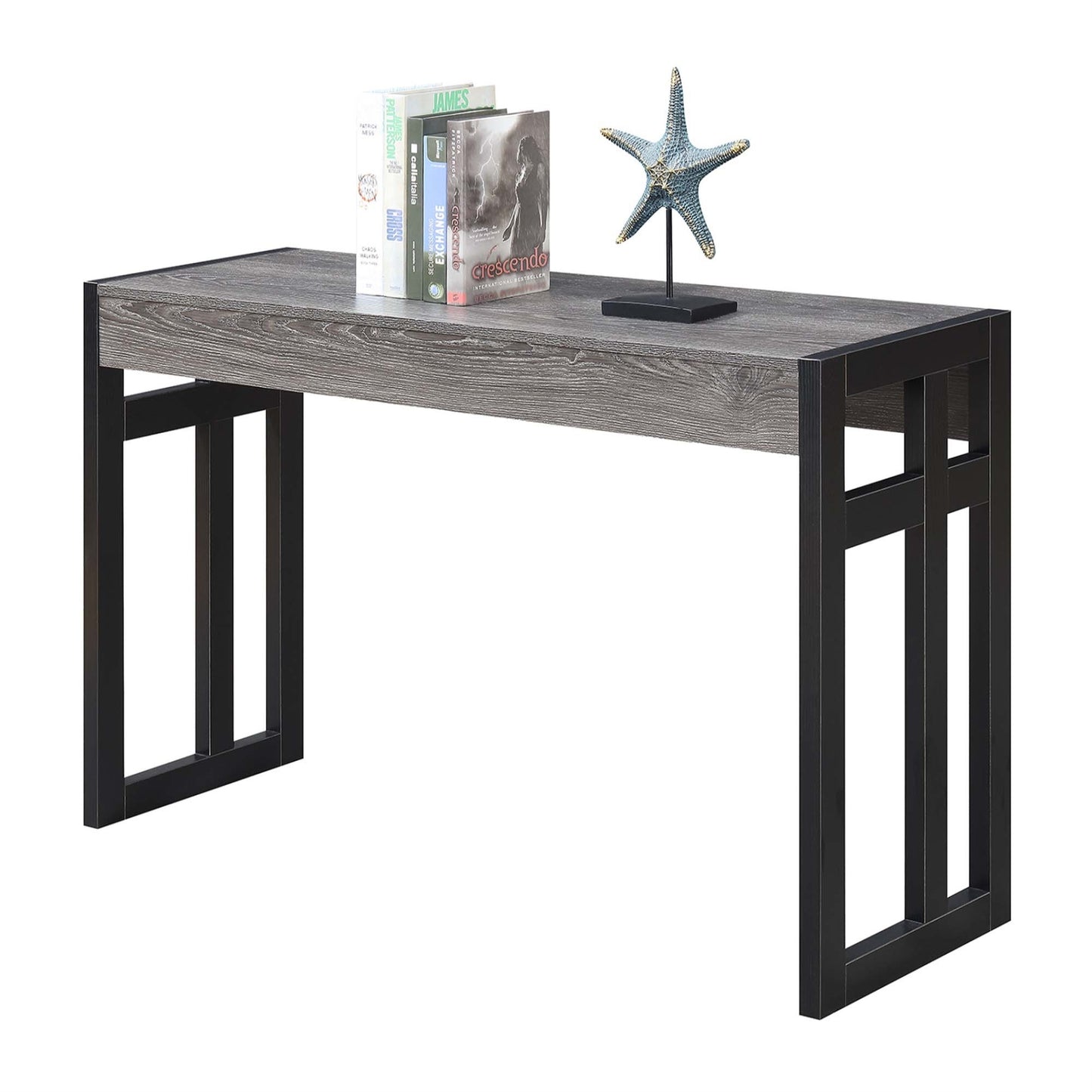 CasaFoyer Monterey Console Table - Chic & Adaptable | Transformable Desk, Vanity | Solid Wood & Particleboard | Ample Space | Versatile & Durable