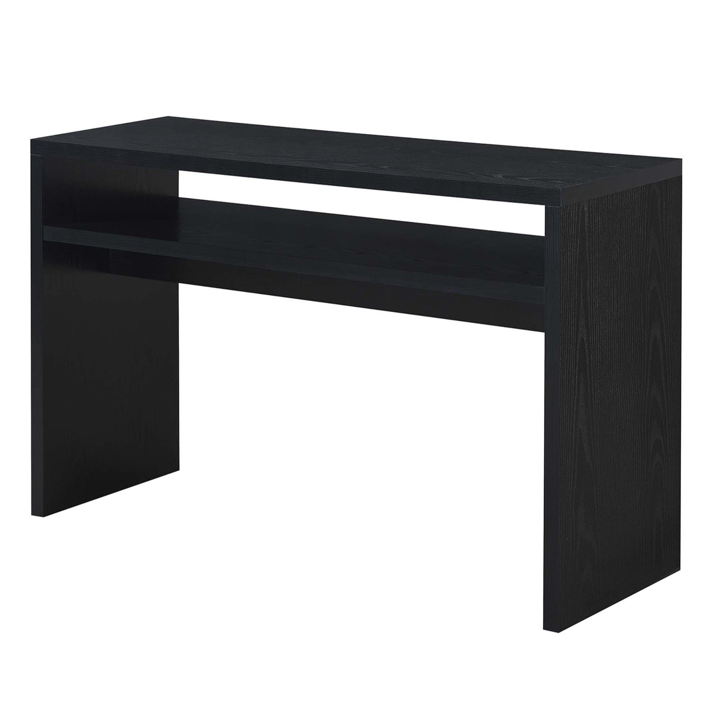 CasaFoyer Northfield Deluxe Console Table with Shelf - Stylish, Modern Design, 2 Spacious Shelves, Durable Honeycomb Particle Board, Easy Assembly.