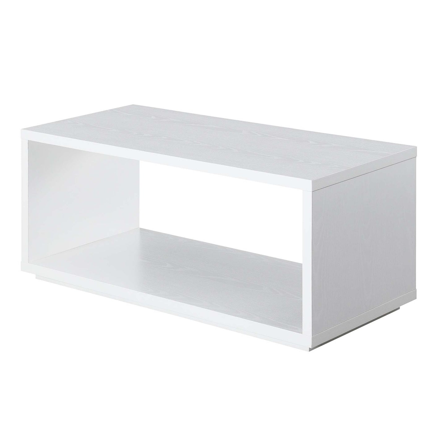 CasaFoyer Sleek and Minimalist Northfield Admiral Coffee Table with Shelf - Honeycomb Particle Board, Melamine Veneer Finish - Easy Assembly - Modern Design