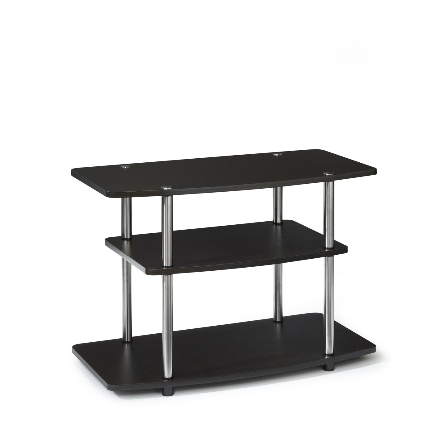 CasaFoyer Designs2Go 3 Tier TV Stand - Contemporary Style, Durable Construction, Ample Storage Space, Easy Assembly - Upgrade Your Living Space