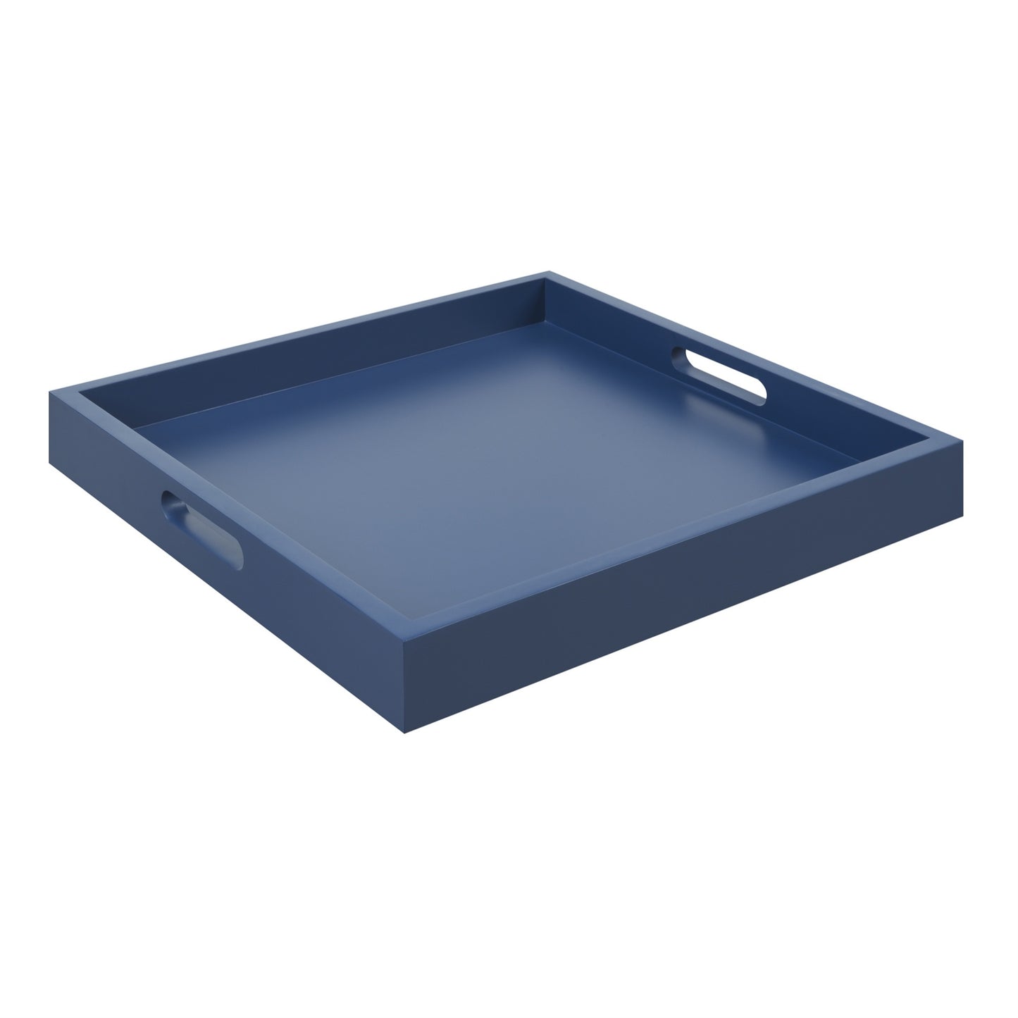 CasaFoyer Palm Beach Tray - Vibrant Decorative Serving Tray with Cut Out Handles, Lightweight & Portable, Durable MDF Construction, Easy to Clean, No Assembly Required