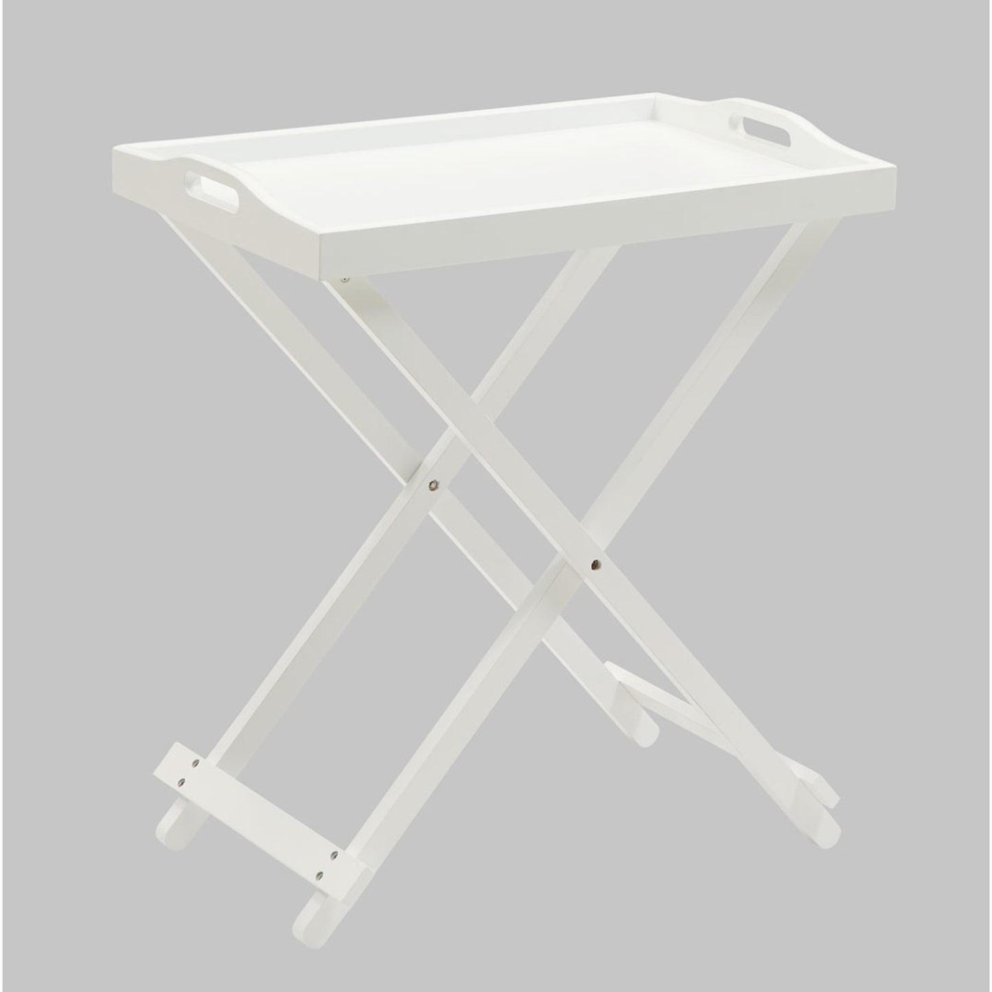 CasaFoyer Designs2Go Folding Tray Table - Portable, Sturdy, and Stylish TV Tray for Home Activities - No Assembly Required