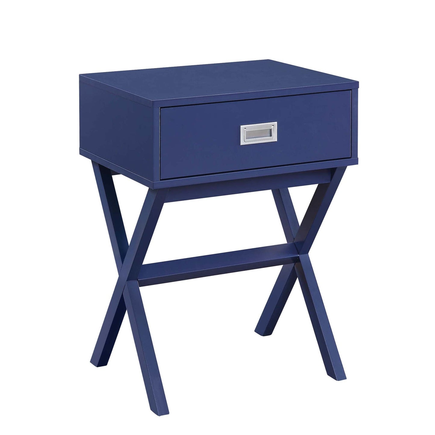 CasaFoyer Designs2Go Landon 1 Drawer End Table - Contemporary, Spacious Trunk-Like Drawer, Generous Surface Area, Versatile & Stylish