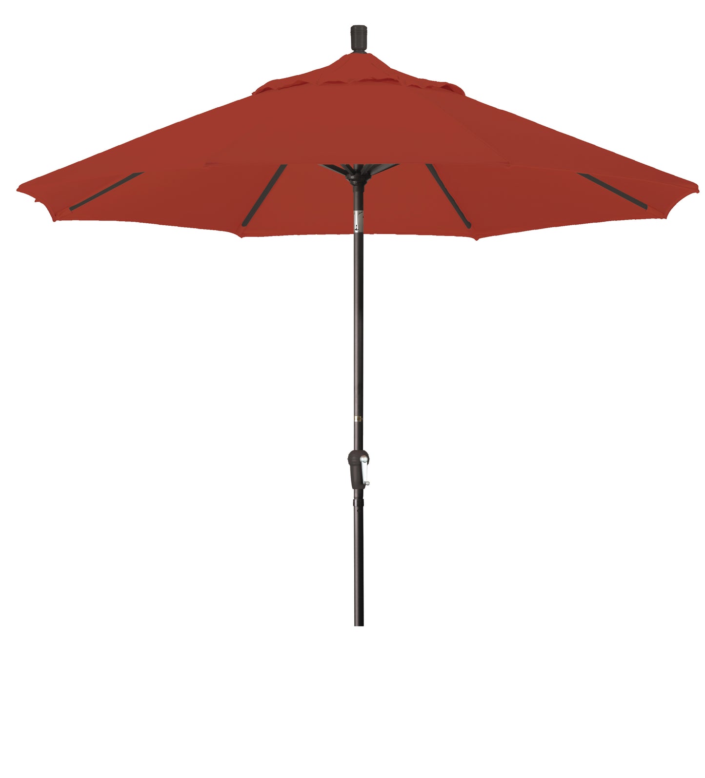 CasaFoyer 9ft California Umbrella - Market Style, Crank-to-Open & Tilt, Auto-Tilt, Durable Frame - Residential Favorite