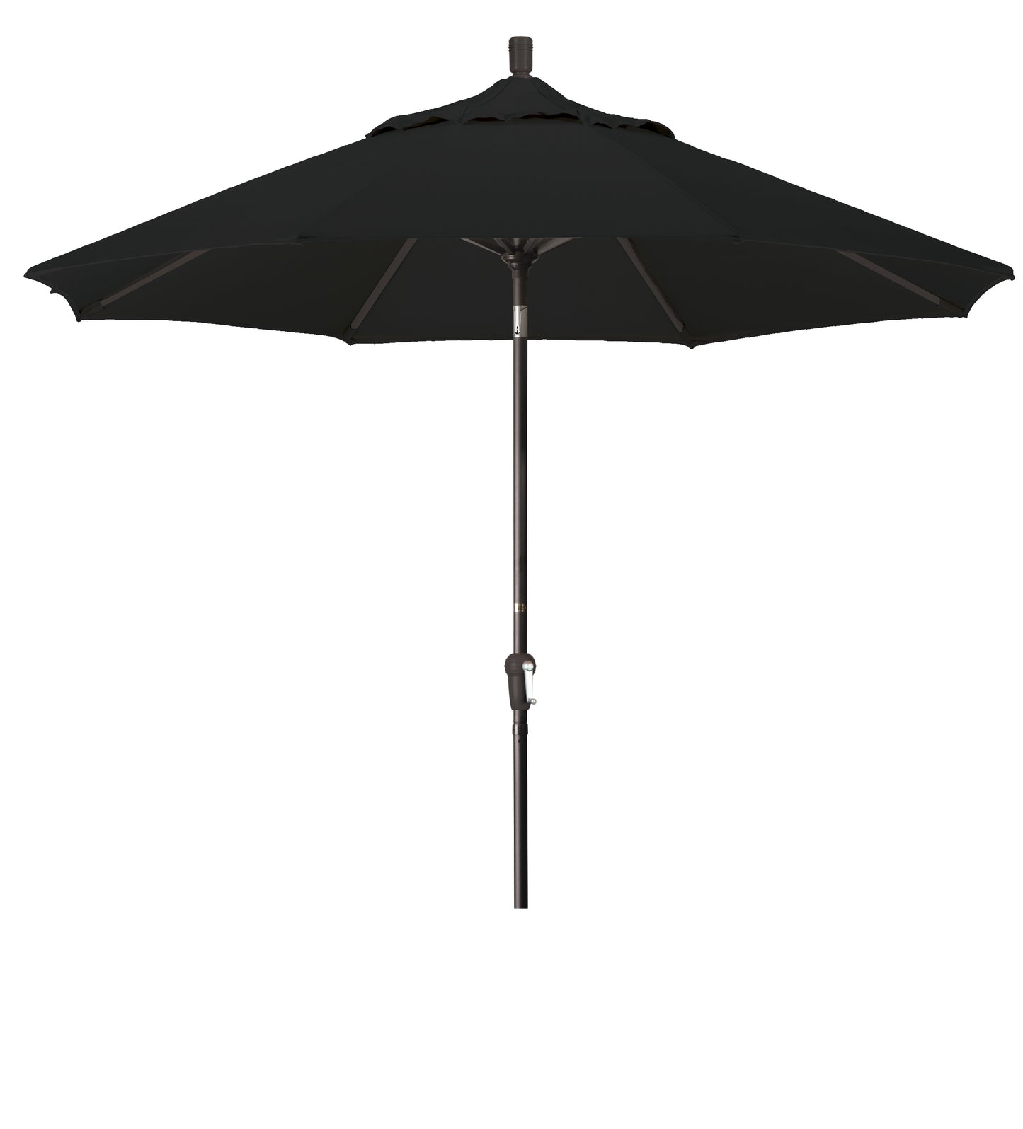 CasaFoyer 9ft California Umbrella - Market Style, Crank-to-Open/Crank-to-Tilt, Auto-Tilt Feature, Durable Frame - Ideal for Residential Use