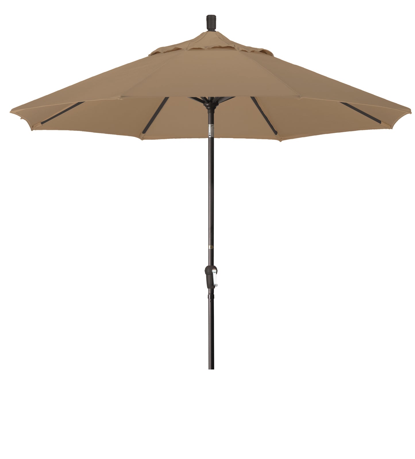 CasaFoyer 9ft California Umbrella - Market Style, Crank-to-Open & Tilt, Auto-Tilt Model, Durable Frame, Attractive Design. Perfect for Residential Use.