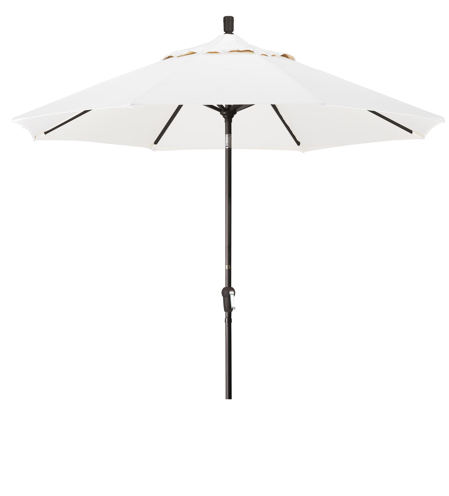 CasaFoyer 9ft California Umbrella - Market Style, Crank-to-Open, Auto-Tilt, Durable Frame - Ideal for Residential Use