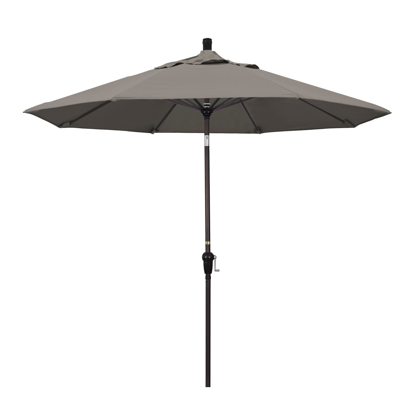 CasaFoyer 9ft California Umbrella - Market Style, Crank-to-Open/Crank-to-Tilt, Auto-Tilt Feature, Durable Frame - Ideal for Residential Use