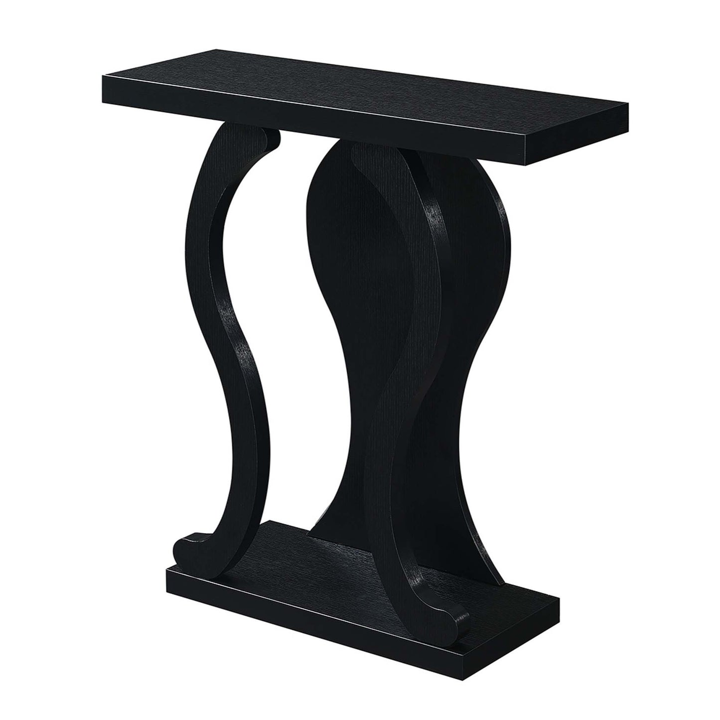CasaFoyer Newport Terry B Console Table with Shelf - Elegant Design, Woodgrain Finish, Durable Materials - Perfect for Entryway, Living Room, Hallway, Dining Room - Minimal Maintenance - Explore Newport Collection by CasaFoyer