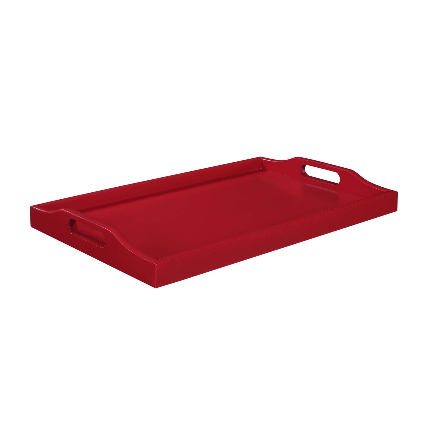 CasaFoyer Designs2Go Serving Tray - Vibrant, Multi-Purpose, No Assembly Required, Modern Design, Cutout Handles, Perfect for Console, Counter, Coffee Table