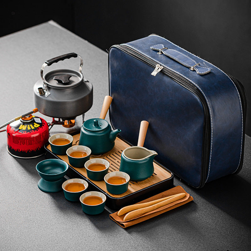 Tableware | CasaFoyer Outdoor Travel Tea Set Suit Equipment | casafoyer.myshopify.com