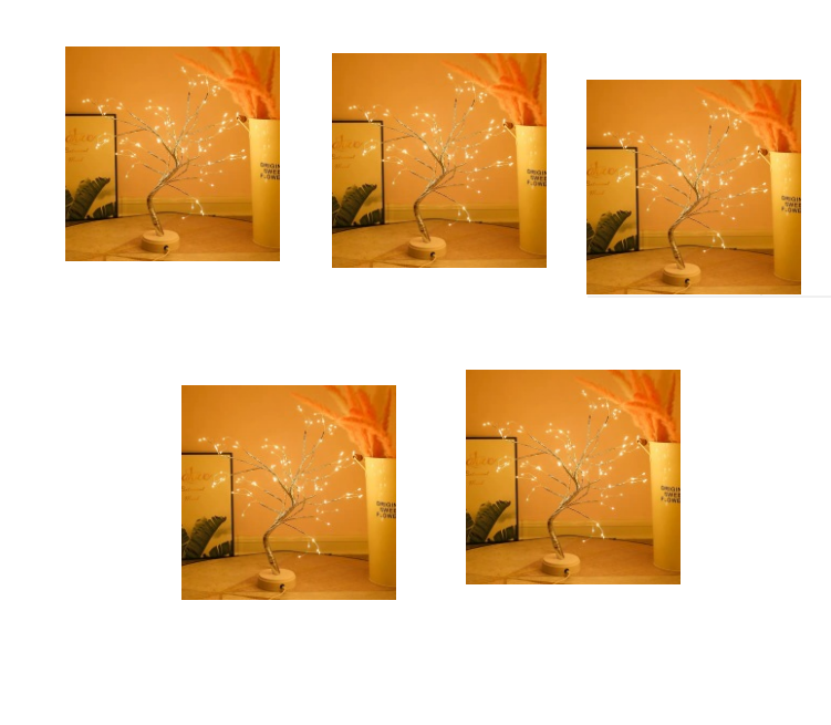 Decorative Light | CasaFoyer Led Copper Wire Light Bedroom Tree shape Light | casafoyer.myshopify.com