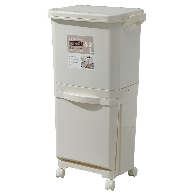 Organizers | CasaFoyer 42L Japanese Kitchen Trash Can Household | casafoyer.myshopify.com