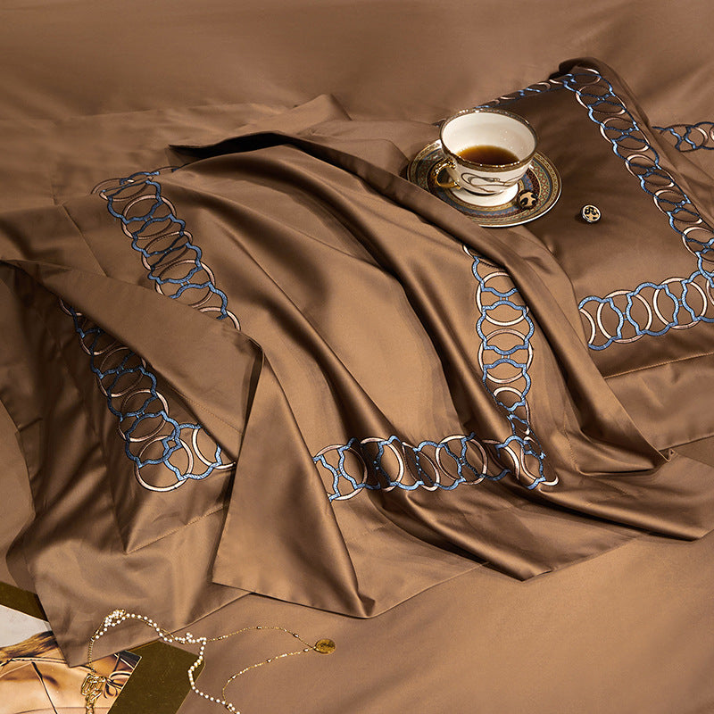 Bed Linen | CasaFoyer 120TC  Cotton Four Piece Luxury Pure Cotton Bedding set | casafoyer.myshopify.com