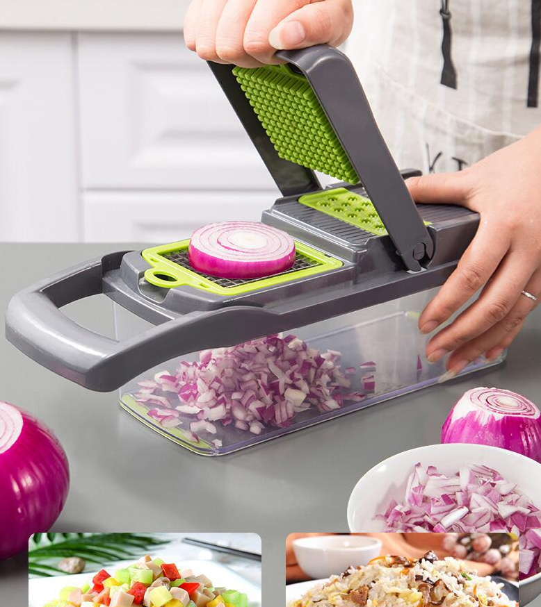 Kitchen Tools | CasaFoyer Multifunctional Vegetable Cutter Home Kitchen Slicing And Dicing Fruit Artifact | casafoyer.myshopify.com