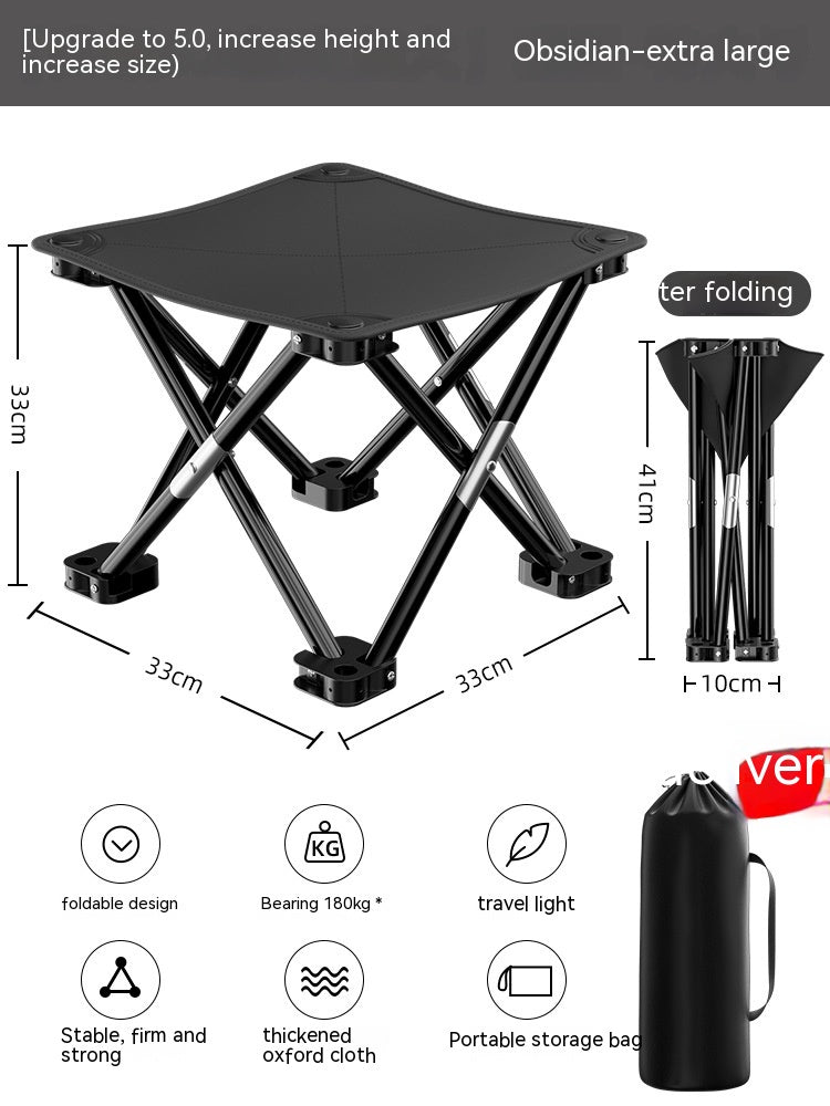 Stool | CasaFoyer Outdoor Maza Can Be Folding Stool Portable And Lightweight | casafoyer.myshopify.com