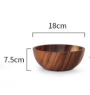 Bowls | CasaFoyer Acacia wooden bowl wooden tableware | casafoyer.myshopify.com