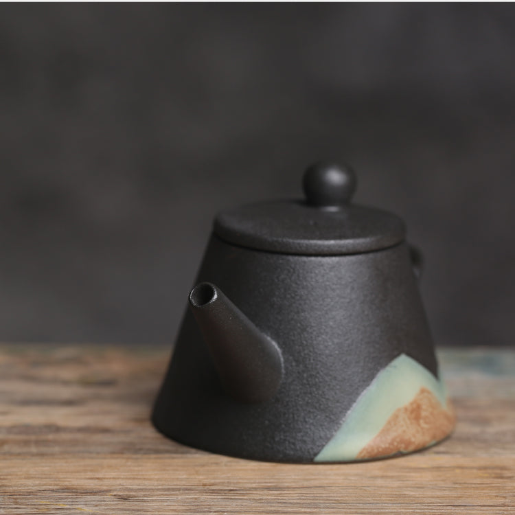 Teapot | CasaFoyer Minimalistic Ceramic Teapot Set - Single Pot, Underglaze Color, Japanese Household Teapot | casafoyer.myshopify.com