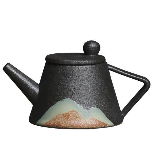 Teapot | CasaFoyer Minimalistic Ceramic Teapot Set - Single Pot, Underglaze Color, Japanese Household Teapot | casafoyer.myshopify.com