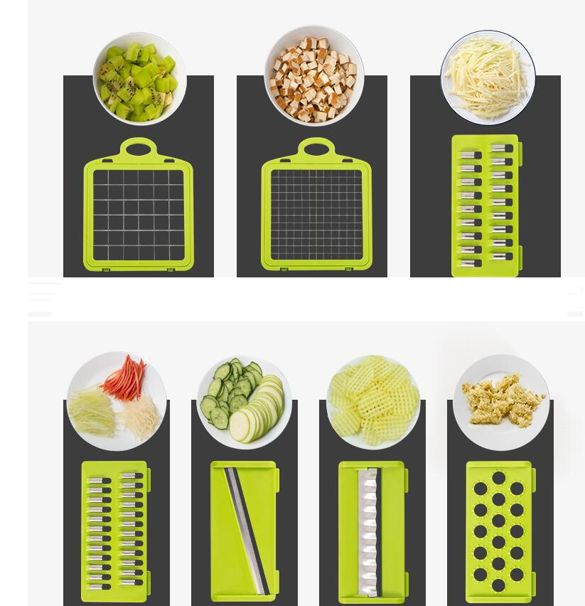 Kitchen Tools | CasaFoyer Multifunctional Vegetable Cutter Home Kitchen Slicing And Dicing Fruit Artifact | casafoyer.myshopify.com