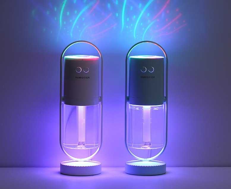 Humidifiers | CasaFoyer Magic Shadow USB Humidifier with Night Light Projection | casafoyer.myshopify.com