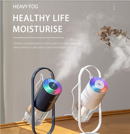 Humidifiers | CasaFoyer Magic Shadow USB Humidifier with Night Light Projection | casafoyer.myshopify.com