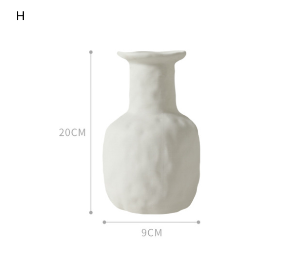 Flower Vases | CasaFoyer Nordic Ceramic Vase for Stylish Home Décor - Elegant Scandinavian Design | casafoyer.myshopify.com