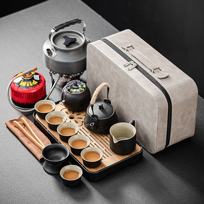 Tableware | CasaFoyer Outdoor Travel Tea Set Suit Equipment | casafoyer.myshopify.com