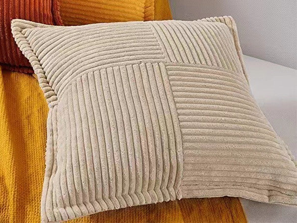 Pillow Cases | CasaFoyer Minimalistic Corduroy Flying Pillow Simple Cushion Cover | casafoyer.myshopify.com