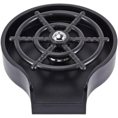 Kitchen Tools | CasaFoyer Bar Counter Quick Cup Washer Sink | High-pressure Spray Automatic Faucet | Coffee Pitcher Wash Cup | Black | casafoyer.myshopify.com