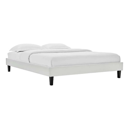 adjustable bed bases | CasaFoyer Reign Performance Velvet Full Platform Bed Frame | Sturdy & Elegant | Compatible with Memory Foam, Latex, Innerspring & Hybrid Mattresses | Easy Assembly | 800 lbs Weight Capacity | casafoyer.myshopify.com