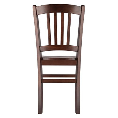 Sofa & chair Sets | CasaFoyer Madison 2-Piece Chair Set | Elegant Rainbow Arches | Walnut Finish | Solid Wood | Comfortable Contoured Seats | Assembly Required | 34.6H x 17.1W x 19.25D | casafoyer.myshopify.com