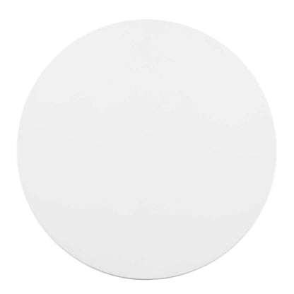 patio dining tables | CasaFoyer Zinque Dining Table | Modern Mid-Century Design | Black & Gold Base | 28 White Coated MDF Top | Easy to Clean | Non-Marking Ring | Assembly Required | casafoyer.myshopify.com