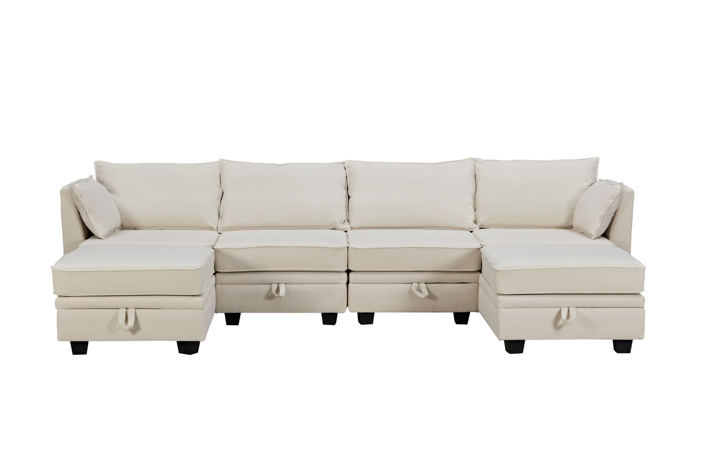 Sofa & Chair sets | Modern Large U-Shape Modular Sectional Sofa,  Convertible Sofa Bed with Reversible Chaise for Living Room, Storage Seat | casafoyer.myshopify.com