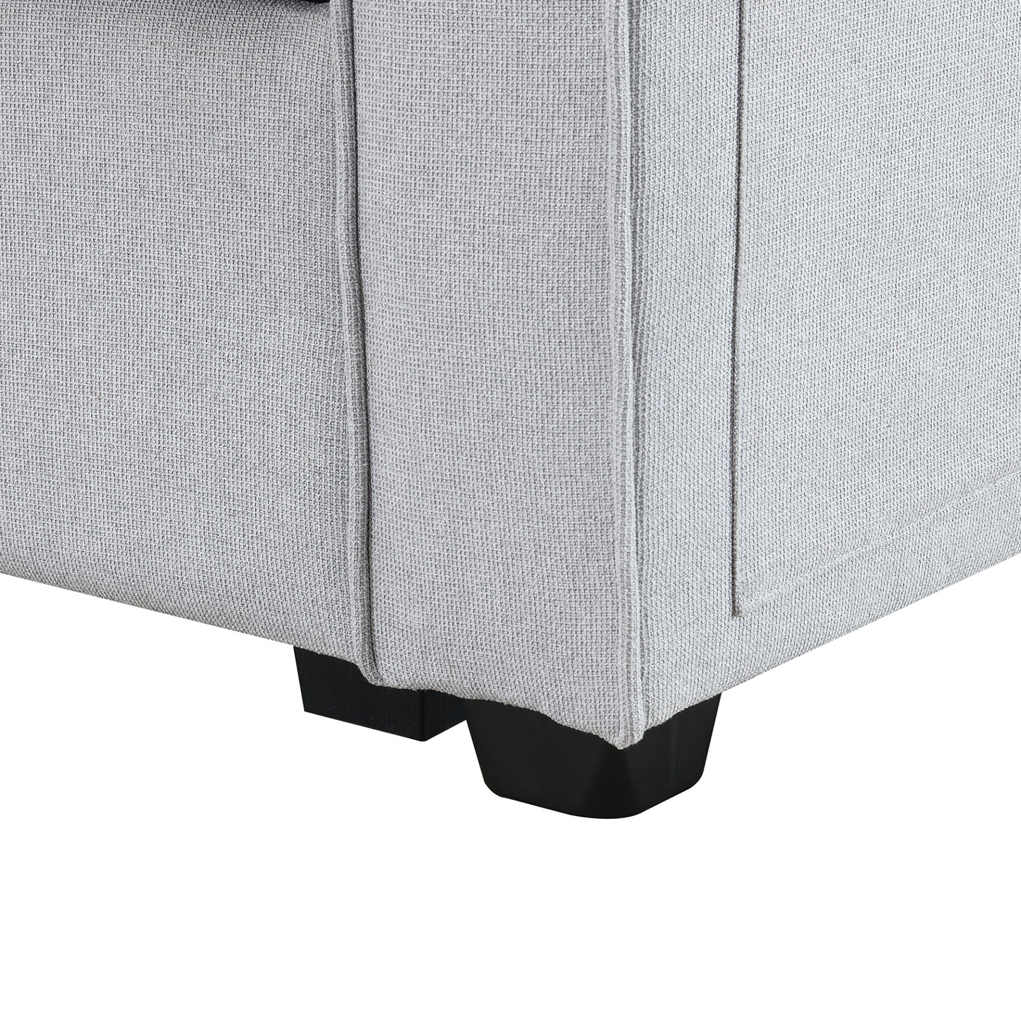 Sofa & Chair sets | 4-Seater Modern Linen Fabric Sofa with Armrest Pockets and 4 Pillows,Minimalist Style Couch for Living Room, Apartment, Office,3 Colors | casafoyer.myshopify.com